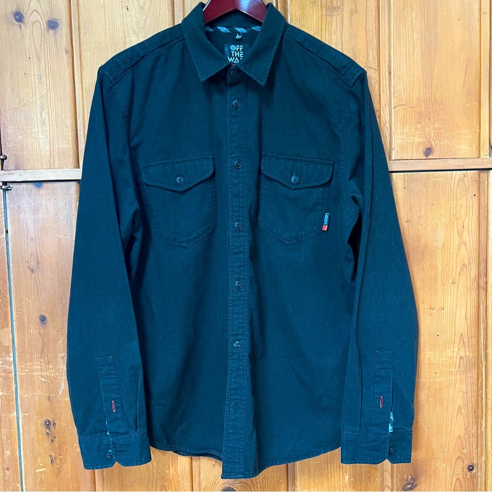 Men’s Vans Faded Black button down